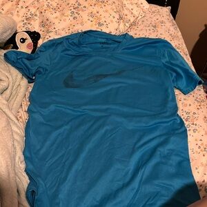 Blue Nike Dri-Fit T-Shirt Men’s Small